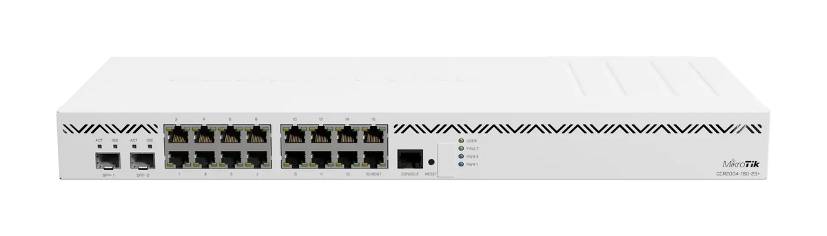 Ccr2004-16g-2s+ mikrotik ccr2004-16g-2s+: unmatched performance router