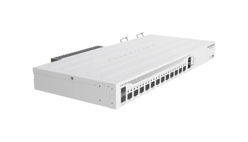 Ccr2004-1g-12s + 2xs mikrotik router for sfp management