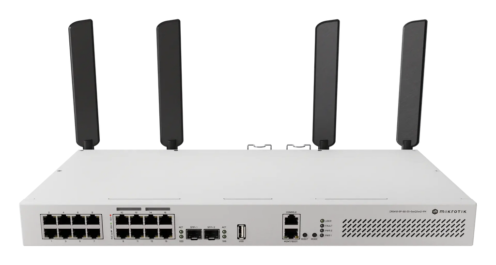 Crs418-8p-8g-2s + 5axq2axq-rm mikrotik