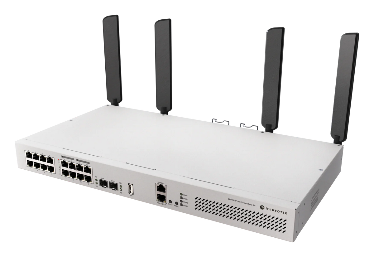 Crs418-8p-8g-2s + 5axq2axq-rm mikrotik