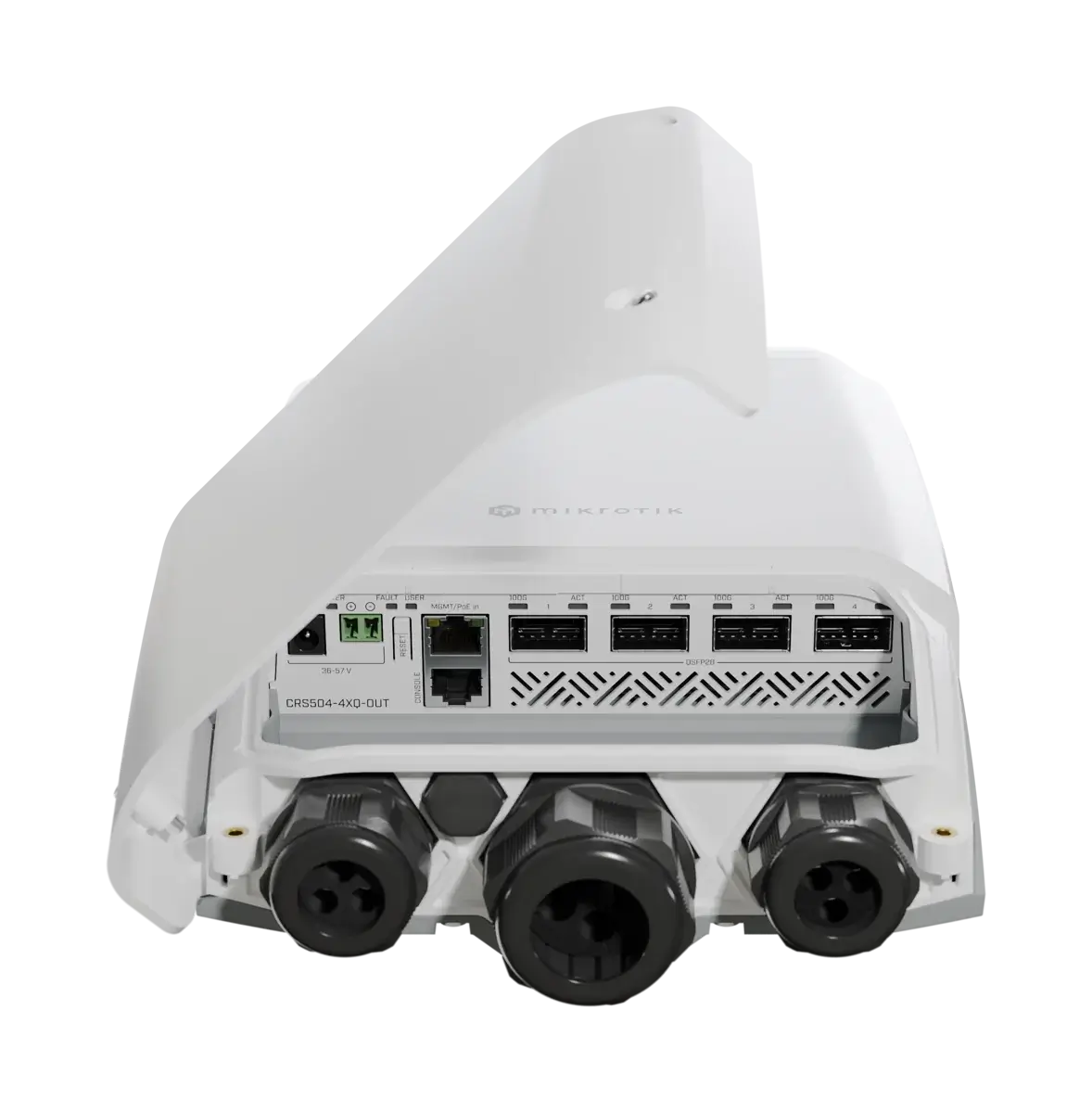 Crs504-4xq-out mikrotik crs504-4xq-out: outdoor 100 gbps networking switch