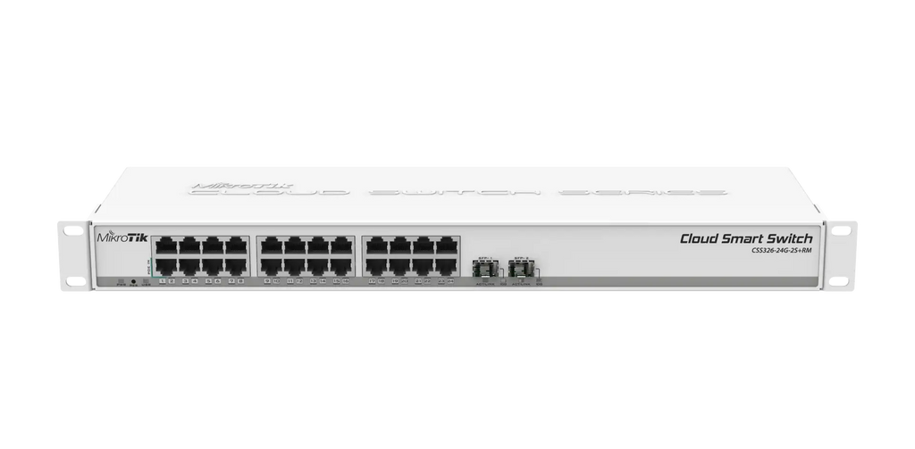 Css326-24g-2s + rm mikrotik css326-24g-2s + rm: 24-port gigabit rack switch