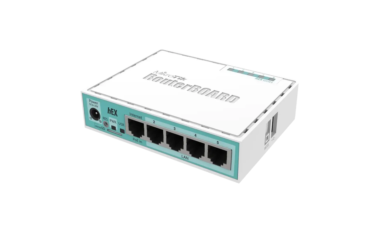 Hex mikrotik rb750gr3: high-performance router