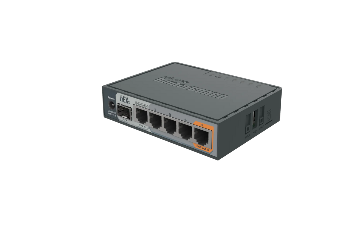 Hex s mikrotik rb760igs - high-performance networking router