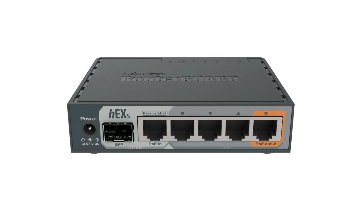 Hex s mikrotik rb760igs - high-performance networking router