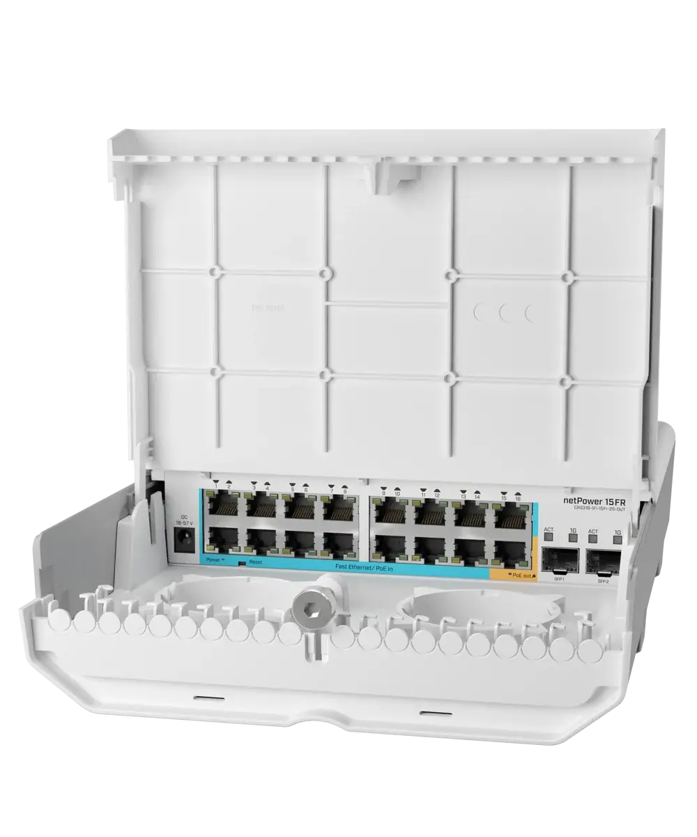 Netpower 15fr mikrotik 15fr: cost-effective outdoor switch