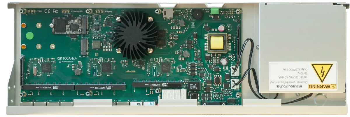 Rb1100ahx4 dude edition mikrotik edition: unmatched performance