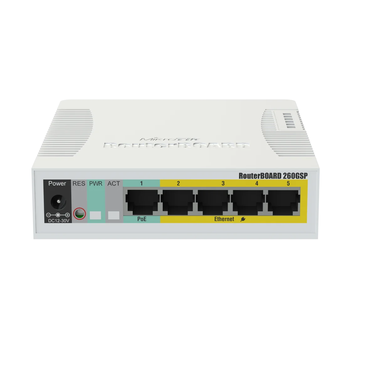 Rb260gsp mikrotik rb260gsp: compact 5x gigabit poe switch